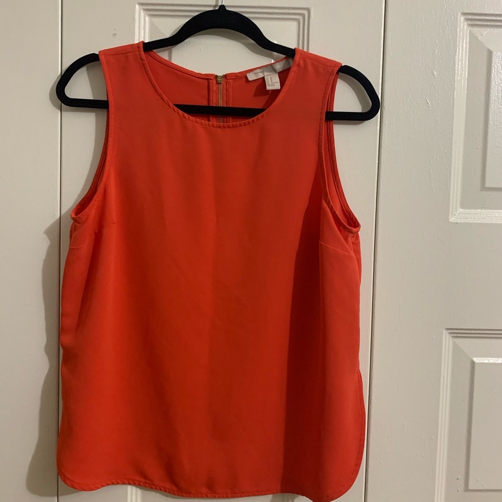 Forever21 orange sleeveless top